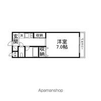 滋賀県守山市中町の賃貸マンションの間取り