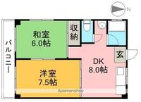 スカイハイツ福井の間取り