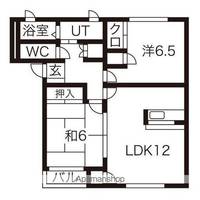 物件の間取り画像