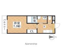 ベルディオ104の間取り