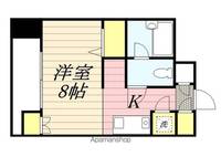 福岡県福岡市東区名島3丁目の賃貸マンションの間取り