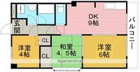 パークサイド柴原の間取り