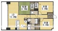 アルビオ・ガーデン西川原の間取り