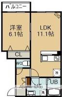 物件の間取り画像