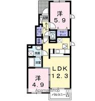 物件の間取り画像