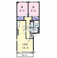 物件の間取り画像