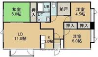 物件の間取り画像