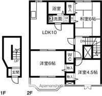 物件の間取り画像