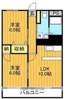 物件の間取り画像