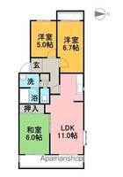 物件の間取り画像