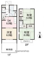 ヴィラ・アンソレイエ屋島西町B・D・F棟D-1の間取り