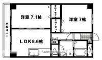 物件の間取り画像