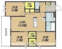 物件の間取り画像
