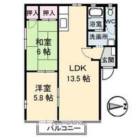 ディアスEAST B棟の間取り