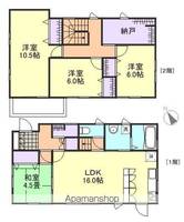 物件の間取り画像