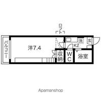 メゾンドショコラ ドゥの間取り