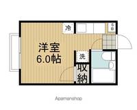 東京都杉並区本天沼1丁目の賃貸アパートの間取り