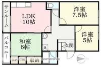 物件の間取り画像