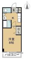 ルミエール出川104の間取り