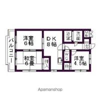 グランドール横前303の間取り