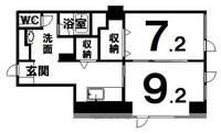 メゾンクシロの間取り