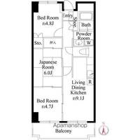 物件の間取り画像