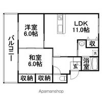 アイゾハイムの間取り