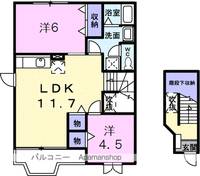 物件の間取り画像