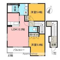 物件の間取り画像