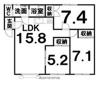 物件の間取り画像