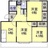 グリーンハイツ104の間取り