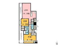 KDXレジデンス大濠ハーバービュータワーの間取り