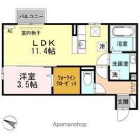 グランコート Bの間取り