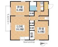 ドミール野田の間取り