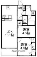 物件の間取り画像