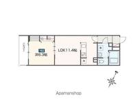 MELDIA福生Ⅲの間取り