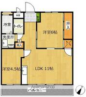 物件の間取り画像