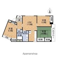 物件の間取り画像