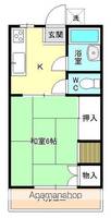 グリーンカーサス203の間取り