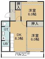 物件の間取り画像