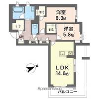 物件の間取り画像
