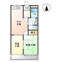 メゾンオクムラ(MAISON OKUMURA)201の間取り