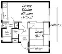 物件の間取り画像