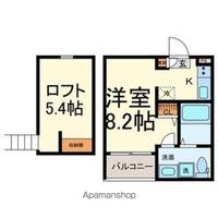 愛知県名古屋市中川区露橋1丁目の賃貸アパート103号室の間取り