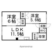 物件の間取り画像