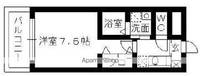 福岡県福岡市博多区寿町3丁目の賃貸マンションの間取り