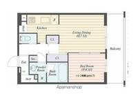 ART RESIDENCE IN KASHIWA−NO−HAの間取り