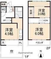 木太アパート101の間取り