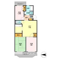 ジャスティス 1番館の間取り