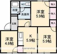 物件の間取り画像